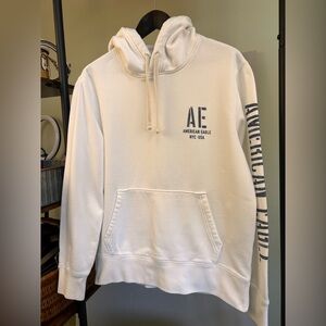 American Eagle Outfitters Men’s Hoodie Size Medium Color White